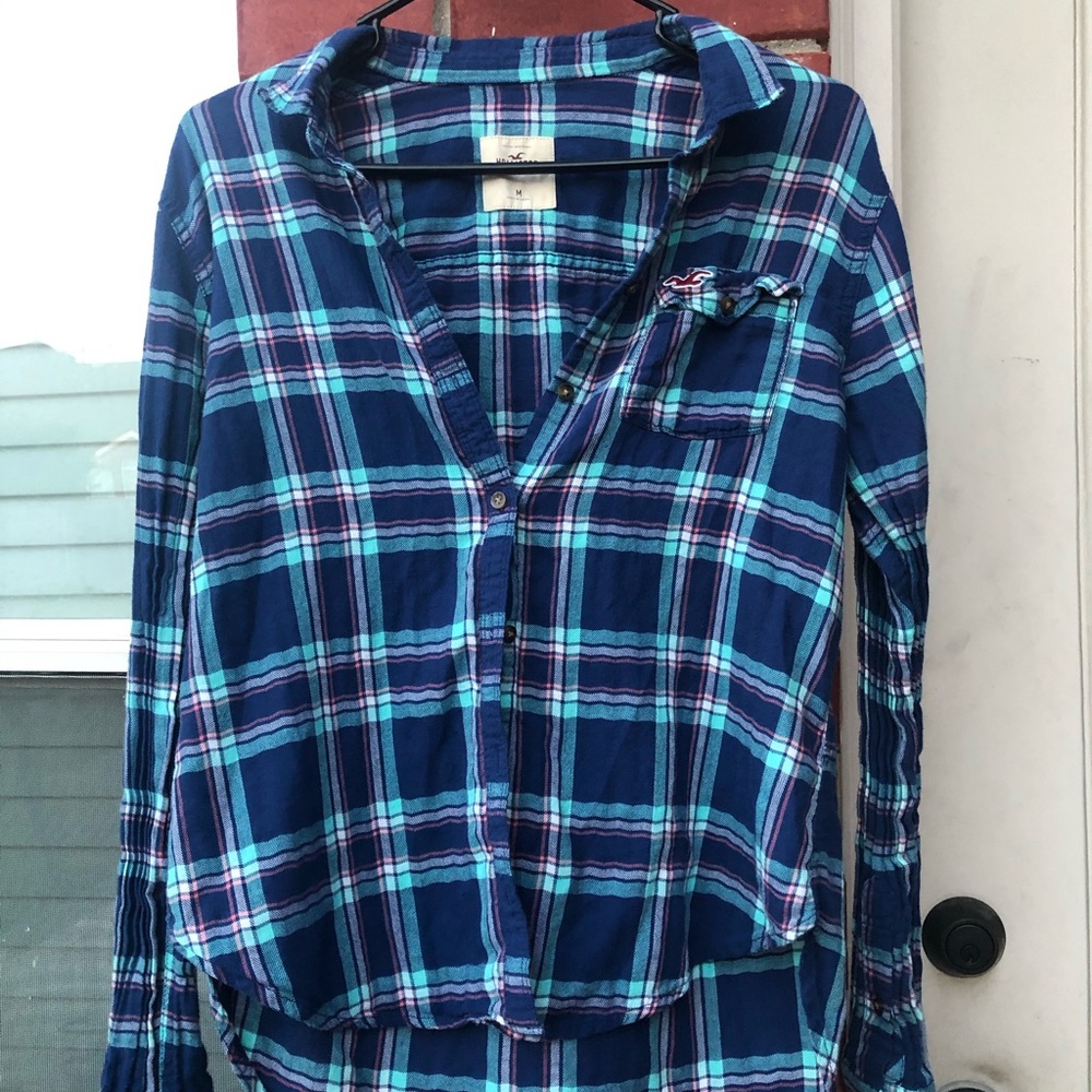 blue flannel